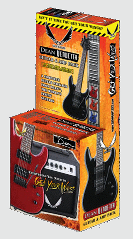 Dean Vendetta Guitar & Amp Pack - Click For Larger Image