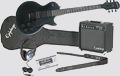 Epiphone Goth Les Paul Studio Electric Guitar and All Access Amp Pack - Click For Larger Image