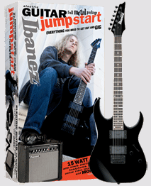 Ibanez IJX121 Metal Guitar Jumpstart Package - Click For Larger Image