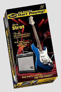 Fender Affinity Strat HSS and G-DEC Junior Amp Value Pack - Click For Larger Image