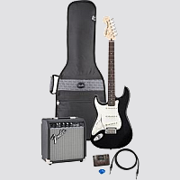 Fender Left-Handed Standard Strat Electric Guitar Pack - Click For Larger Image