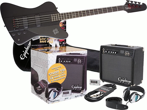 This Epiphone electric bass guitar package is another thundering deal 